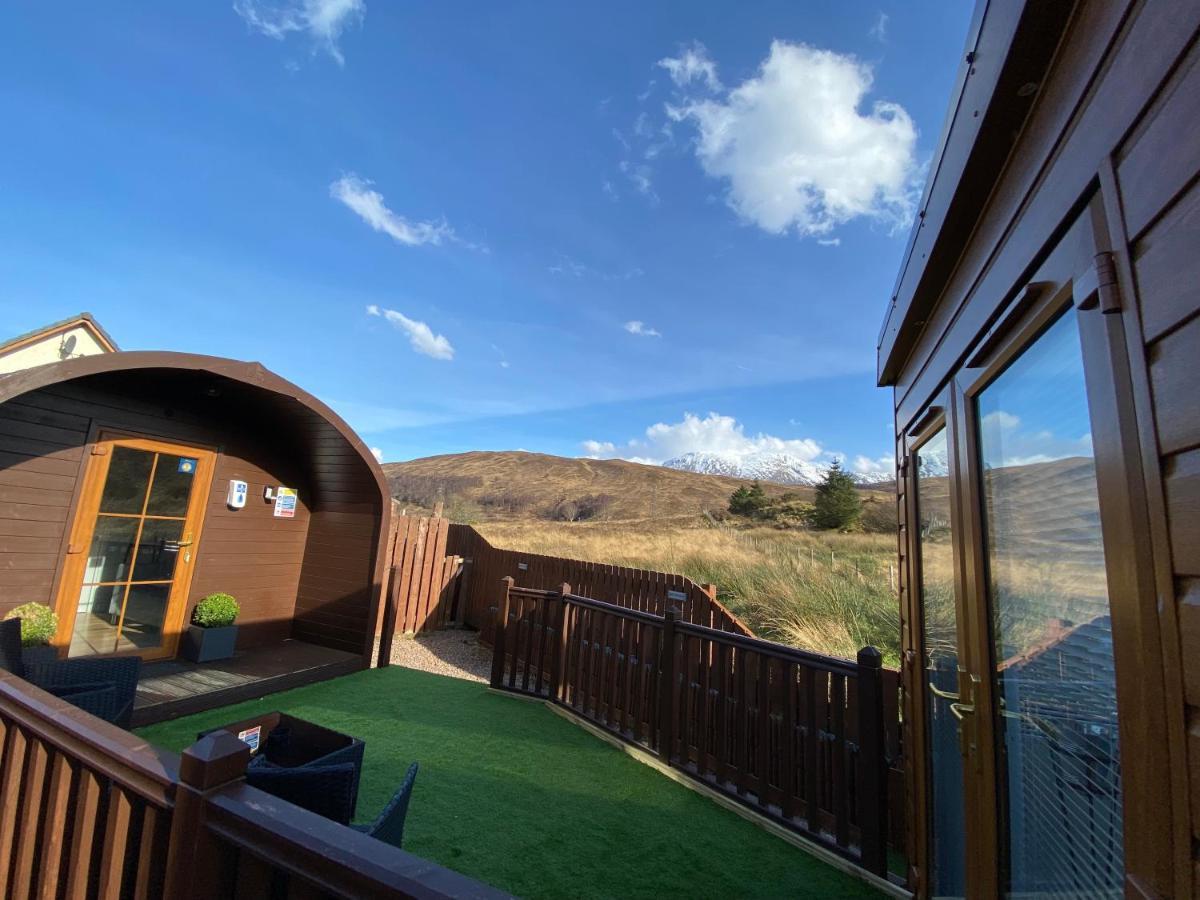 Highland Stays - Ben View Studio Pod & Jacuzzi Bath 포트 윌리엄 외부 사진